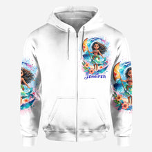 Load image into Gallery viewer, Personalized All Over Shirt with Sea Blossom Design for Women
