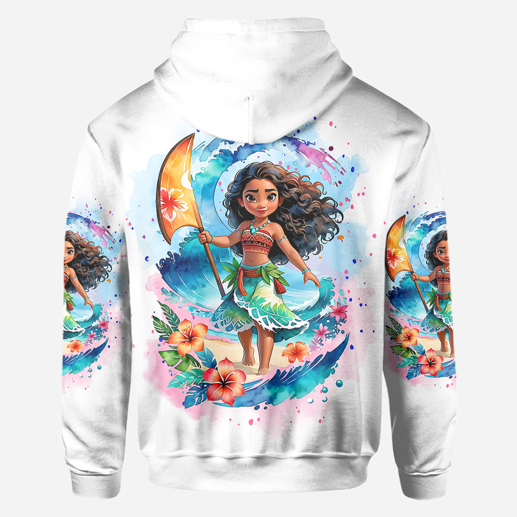 Personalized All Over Shirt with Sea Blossom Design for Women