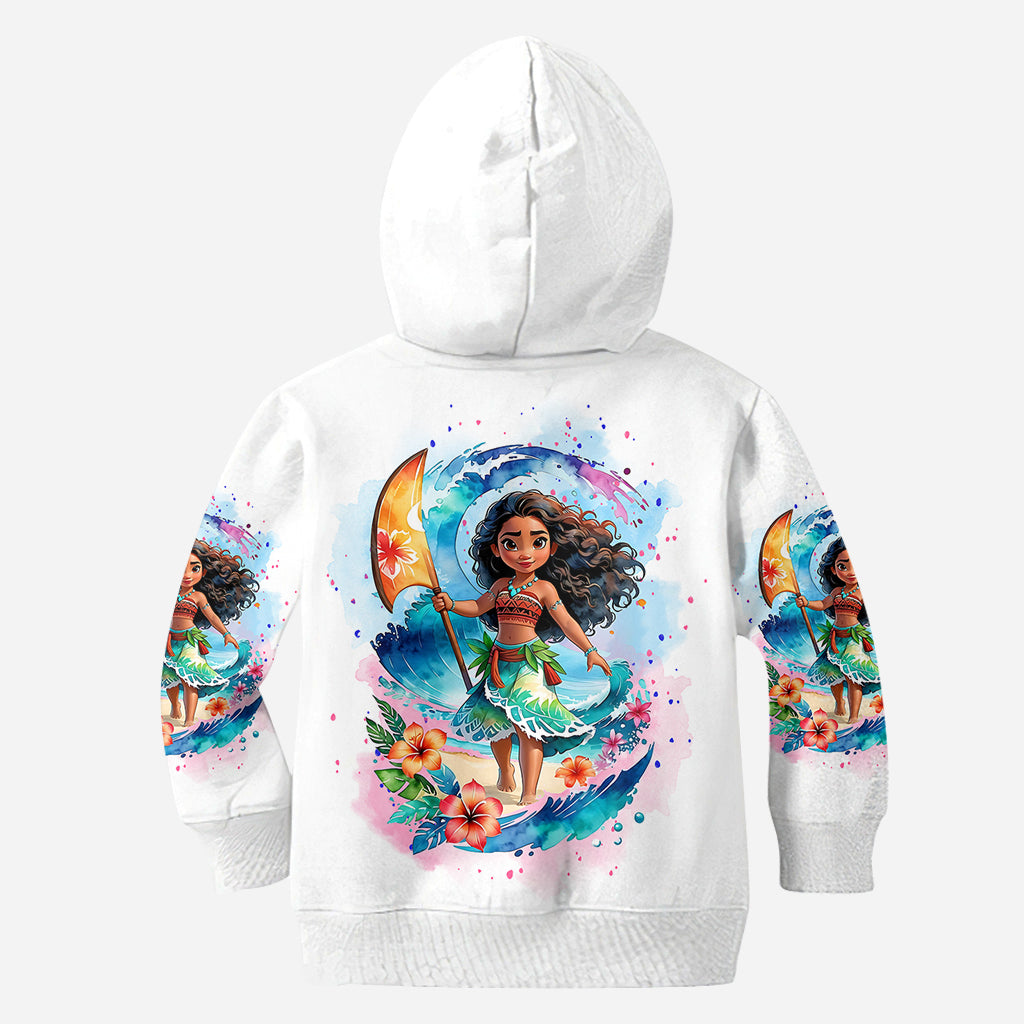 Personalized All Over Shirt with Sea Blossom Design for Women