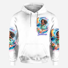 Load image into Gallery viewer, Personalized All Over Shirt with Sea Blossom Design for Women
