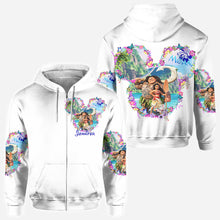 Load image into Gallery viewer, Personalized Moana All Over Shirt Custom Name Gift Idea
