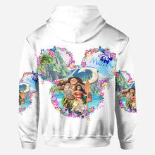 Load image into Gallery viewer, Personalized Moana All Over Shirt Custom Name Gift Idea
