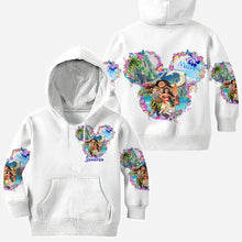Load image into Gallery viewer, Personalized Moana All Over Shirt Custom Name Gift Idea

