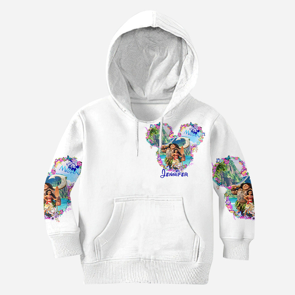 Personalized Moana All Over Shirt Custom Name Gift Idea