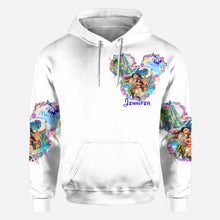 Load image into Gallery viewer, Personalized Moana All Over Shirt Custom Name Gift Idea
