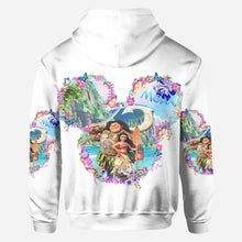 Load image into Gallery viewer, Personalized Moana All Over Shirt Custom Name Gift Idea
