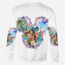 Load image into Gallery viewer, Personalized Moana All Over Shirt Custom Name Gift Idea
