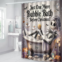 Load image into Gallery viewer, Personalized Nightmare Before Christmas Bathroom Curtain &amp; Mats Set
