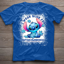 Load image into Gallery viewer, Personalized Autism Awareness T-shirt &amp; Hoodie with Custom Name
