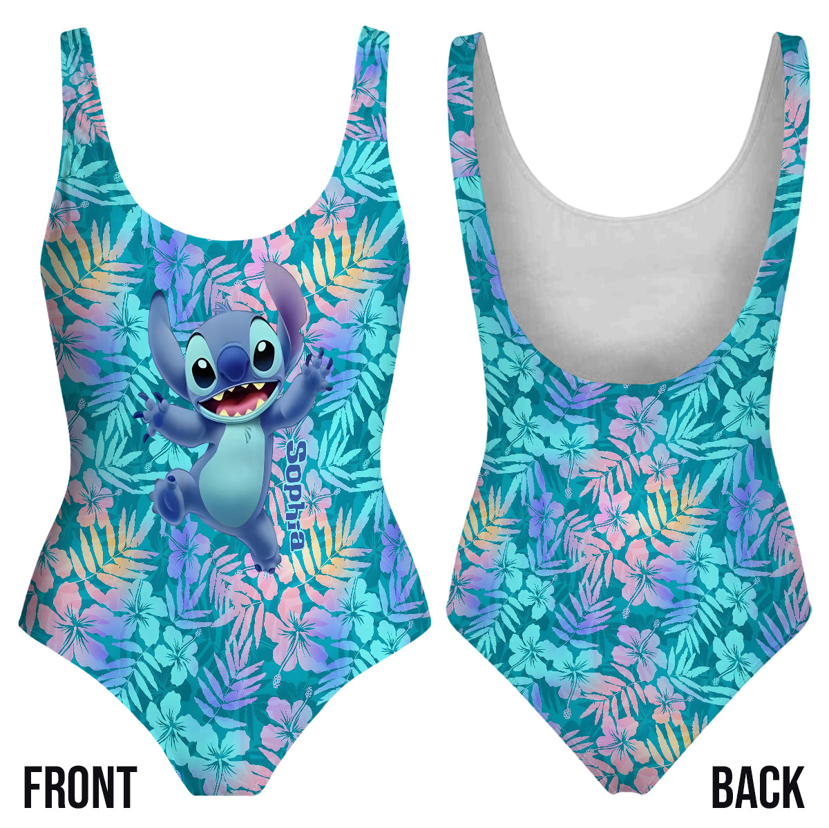 Personalized Women's Swimwear & Quick-Dry Beach Towel Set