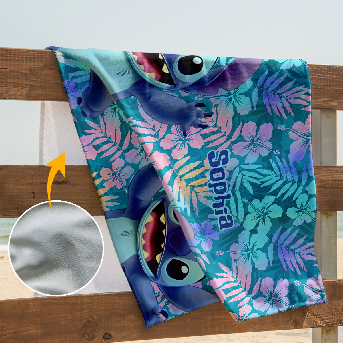 Personalized Women's Swimwear & Quick-Dry Beach Towel Set
