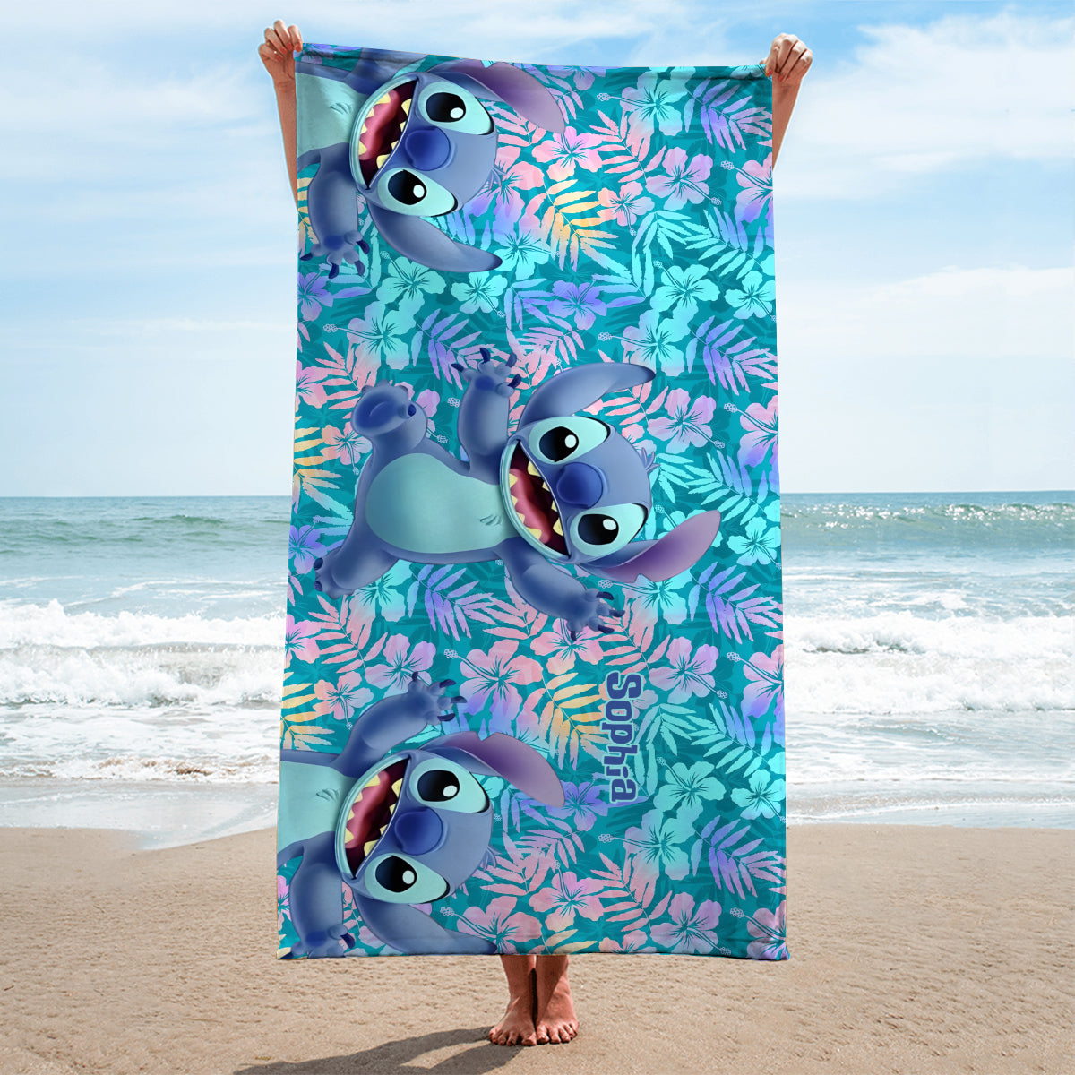 Personalized Women's Swimwear & Quick-Dry Beach Towel Set