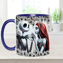 Load image into Gallery viewer, Personalized Accent Mug with Nightmare Design for Couples Gift
