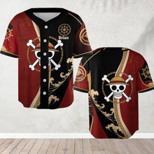 Load image into Gallery viewer, Personalized King Of Pirates Baseball Jersey Custom Name Gift for Movie Fans
