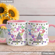Load image into Gallery viewer, Personalized Accent Mug Best Grandma Ever Custom Names Gift
