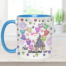 Load image into Gallery viewer, Personalized Accent Mug Best Grandma Ever Custom Names Gift
