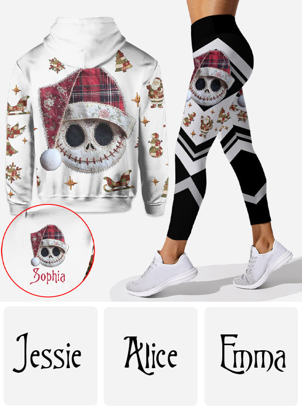 Personalized Nightmare Before Christmas Hoodie & Leggings Set