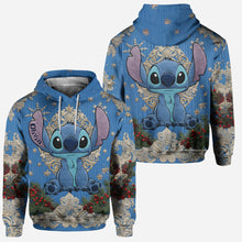 Load image into Gallery viewer, Personalized Ohana Hoodie and Leggings Set for Christmas
