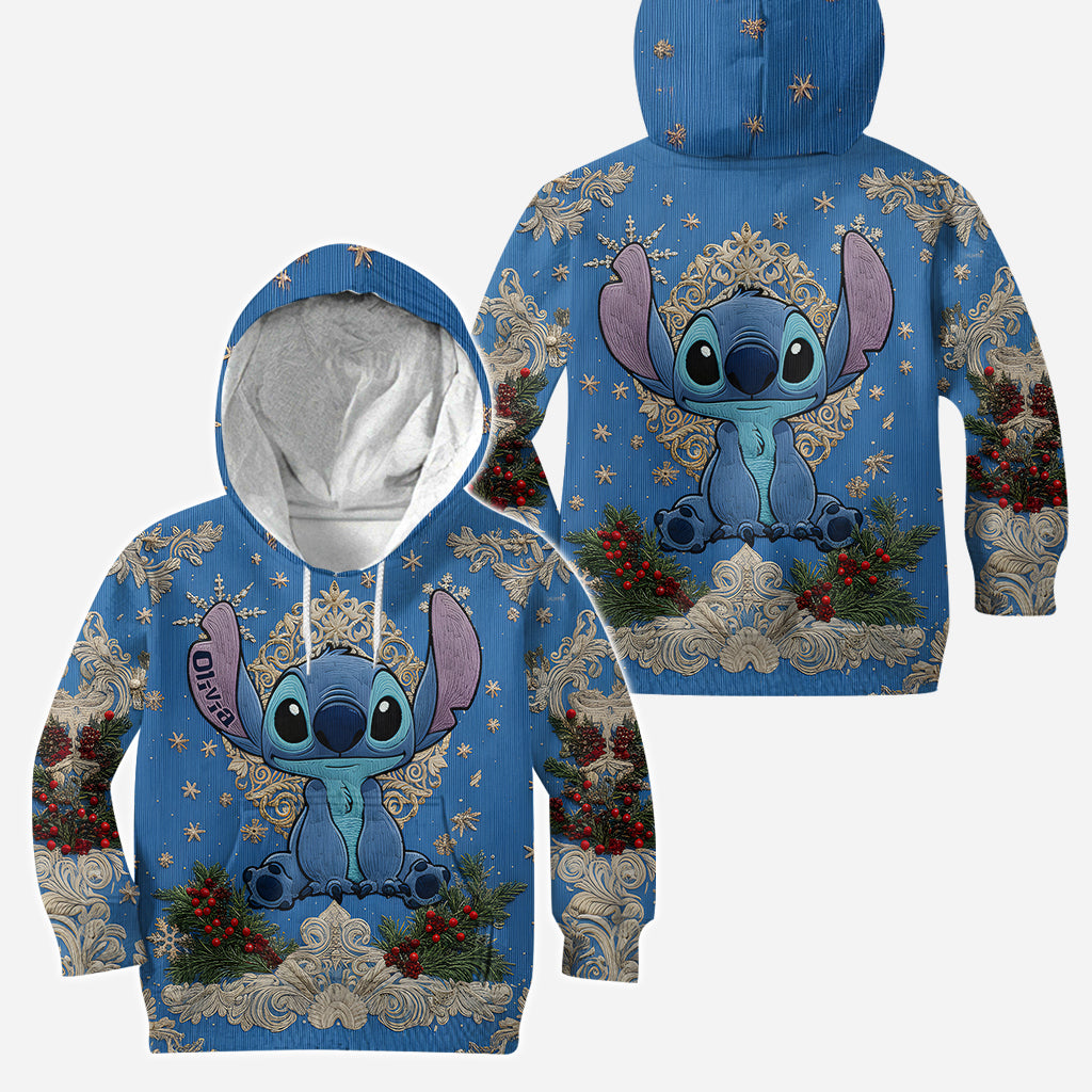 Personalized Ohana Hoodie and Leggings Set for Christmas