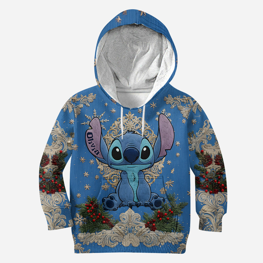 Personalized Ohana Hoodie and Leggings Set for Christmas