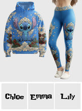 Load image into Gallery viewer, Personalized Ohana Hoodie and Leggings Set for Christmas
