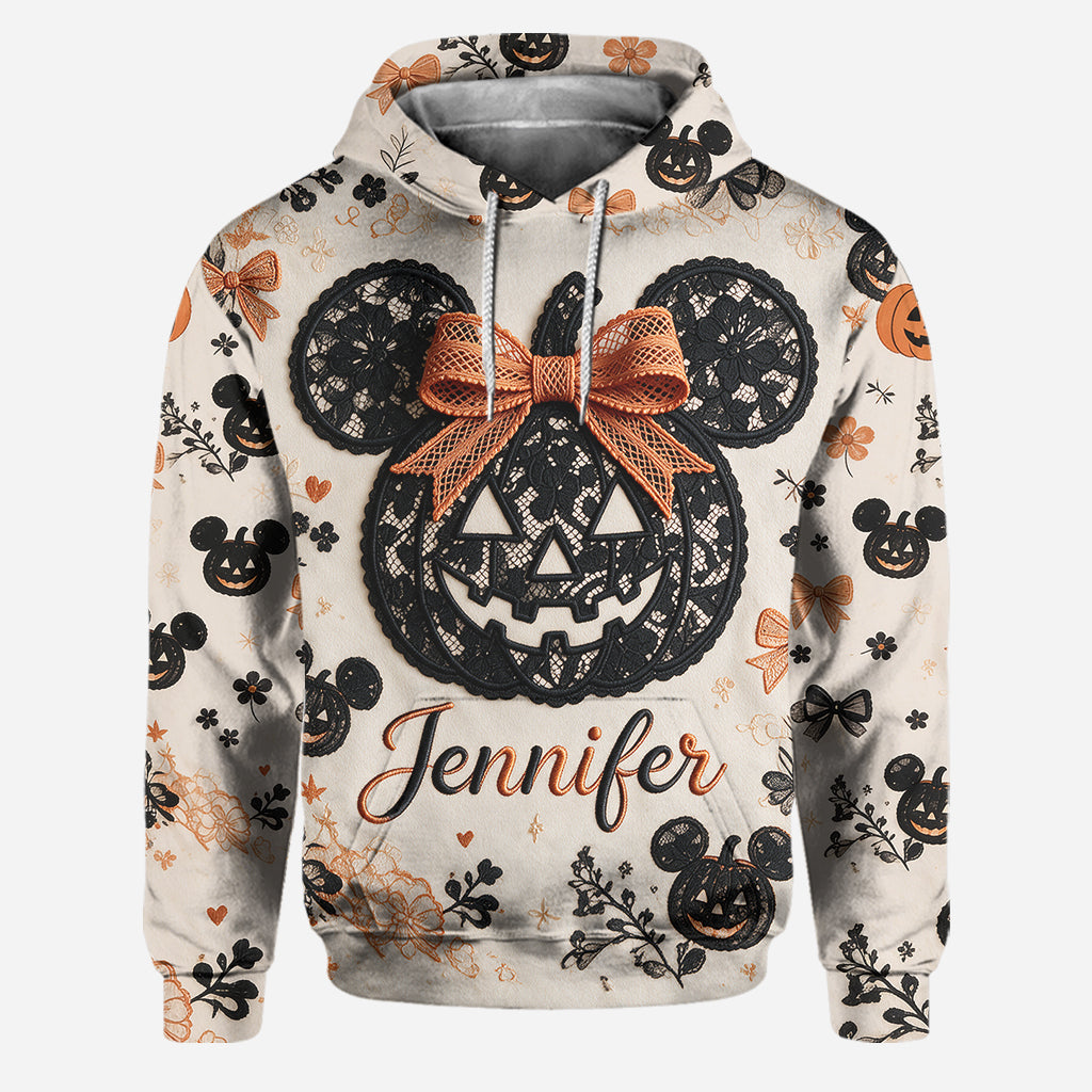Personalized Halloween Mickey Mouse Hoodie & Leggings Set | Custom Name Gift