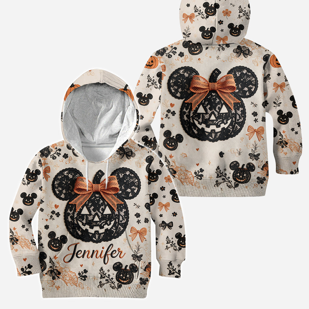 Personalized Halloween Mickey Mouse Hoodie & Leggings Set | Custom Name Gift