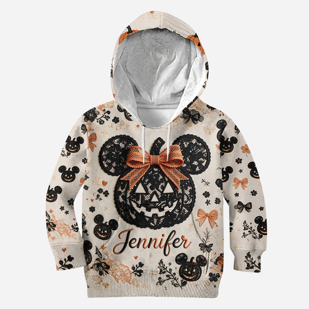 Personalized Halloween Mickey Mouse Hoodie & Leggings Set | Custom Name Gift