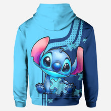 Load image into Gallery viewer, Personalized Autism Awareness Hoodie and Leggings Set for Kids/Adults - Custom Name Gift
