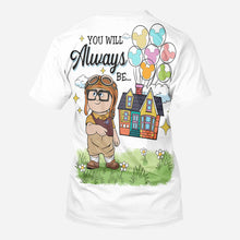 Load image into Gallery viewer, Personalized Couple All Over Shirt Custom Design Gift
