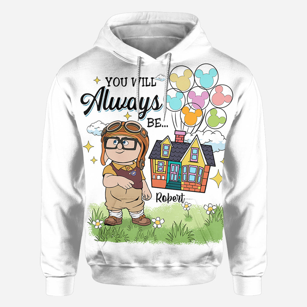 Personalized Couple All Over Shirt Custom Design Gift