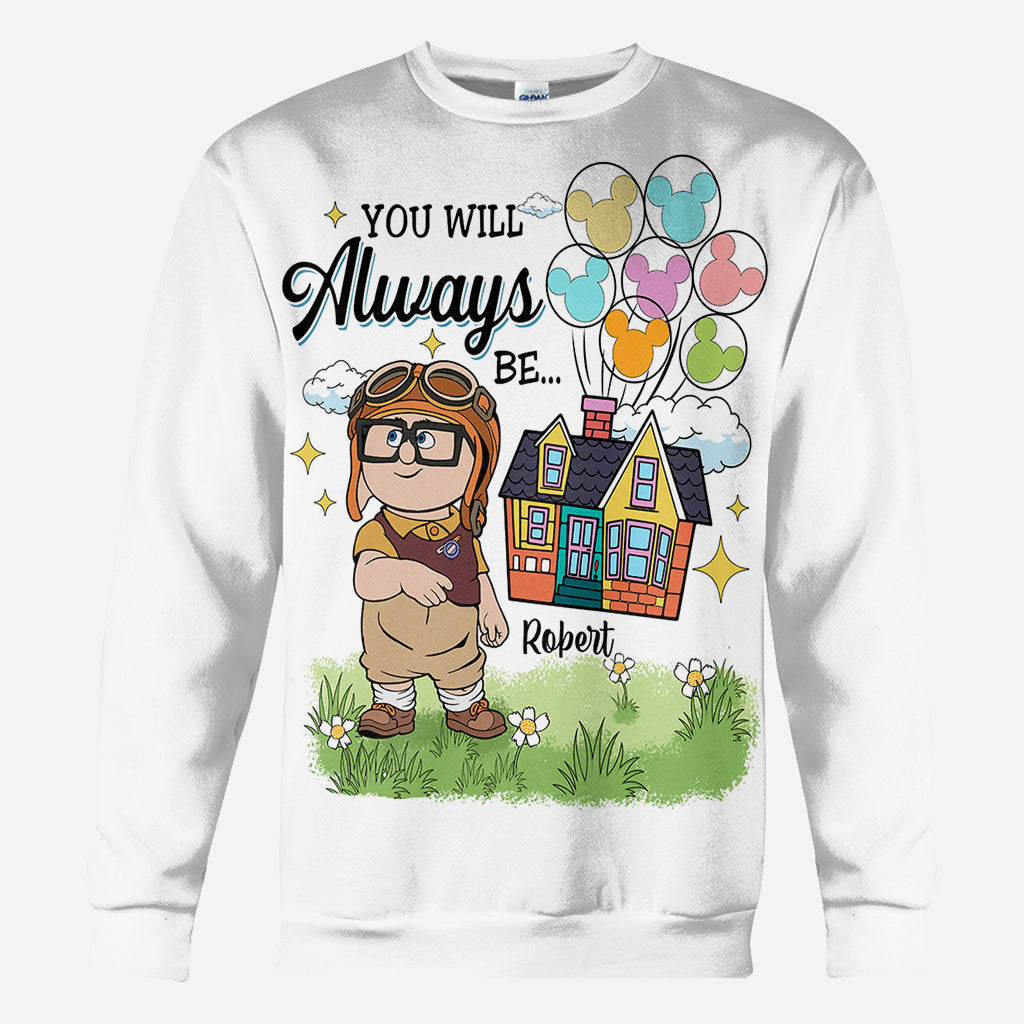 Personalized Couple All Over Shirt Custom Design Gift