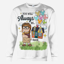 Load image into Gallery viewer, Personalized Couple All Over Shirt Custom Design Gift
