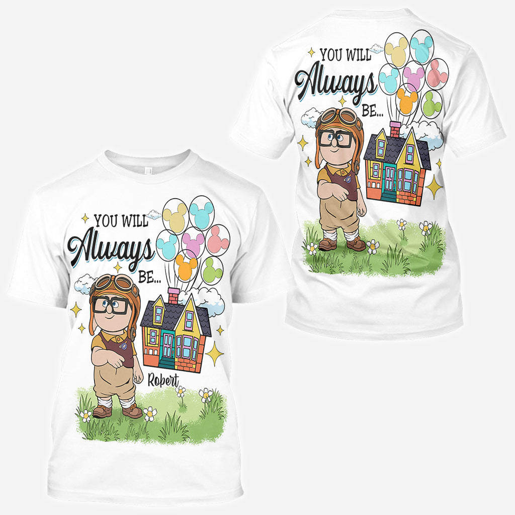 Personalized Couple All Over Shirt Custom Design Gift