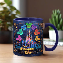 Load image into Gallery viewer, Personalized Accent Mug Best Grandma Ever Custom Names Gift
