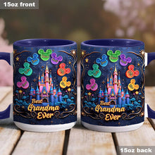 Load image into Gallery viewer, Personalized Accent Mug Best Grandma Ever Custom Names Gift
