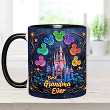 Load image into Gallery viewer, Personalized Accent Mug Best Grandma Ever Custom Names Gift
