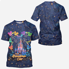 Load image into Gallery viewer, Personalized Best Grandma Ever All Over Shirt Gift Idea
