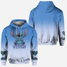 Load image into Gallery viewer, Personalized Stitch Hoodie and Leggings Set for Family Gift
