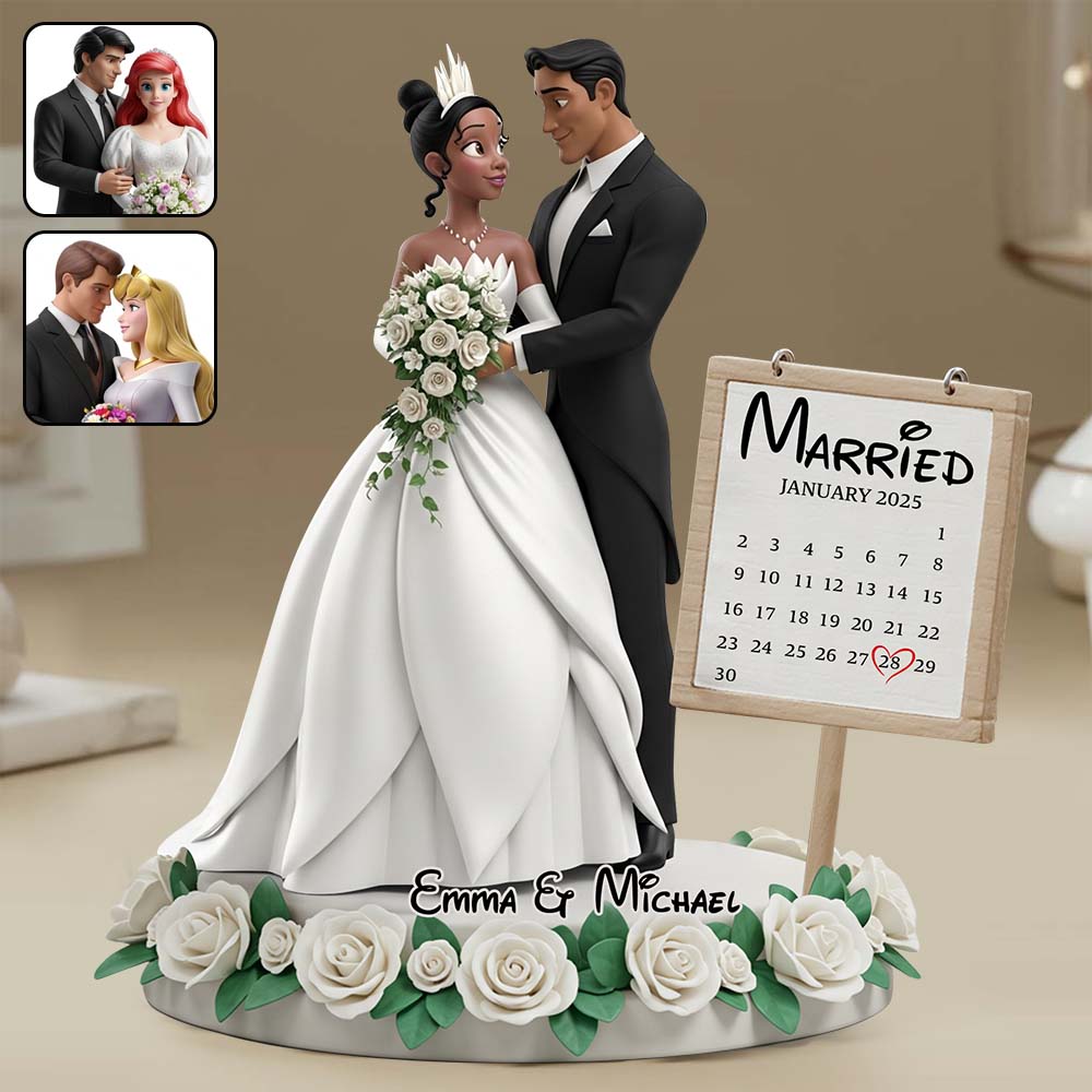 Personalized Happily Ever After Anniversary Acrylic Plaque Gift