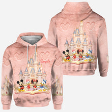 Load image into Gallery viewer, Personalized Disney Castle Mouse Hoodie &amp; Leggings Set for Kids
