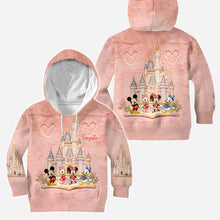 Load image into Gallery viewer, Personalized Disney Castle Mouse Hoodie &amp; Leggings Set for Kids
