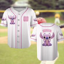Load image into Gallery viewer, Personalized Kids Baseball Jersey with Ohana Design for Family
