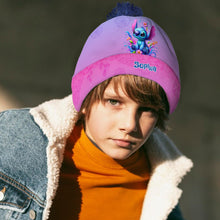 Load image into Gallery viewer, Personalized Ohana Beanie Hat Custom Name Gift for Kids
