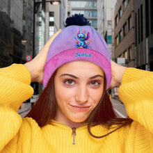 Load image into Gallery viewer, Personalized Ohana Beanie Hat Custom Name Gift for Kids
