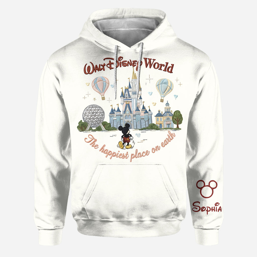 Personalized Disney Hoodie and Leggings Set for Kids | Custom Name Gift