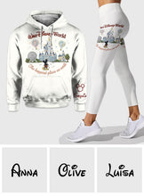 Load image into Gallery viewer, Personalized Disney Hoodie and Leggings Set for Kids | Custom Name Gift
