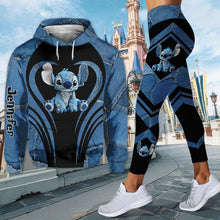 Load image into Gallery viewer, Personalized Ohana Hoodie and Leggings Set for Family Gift
