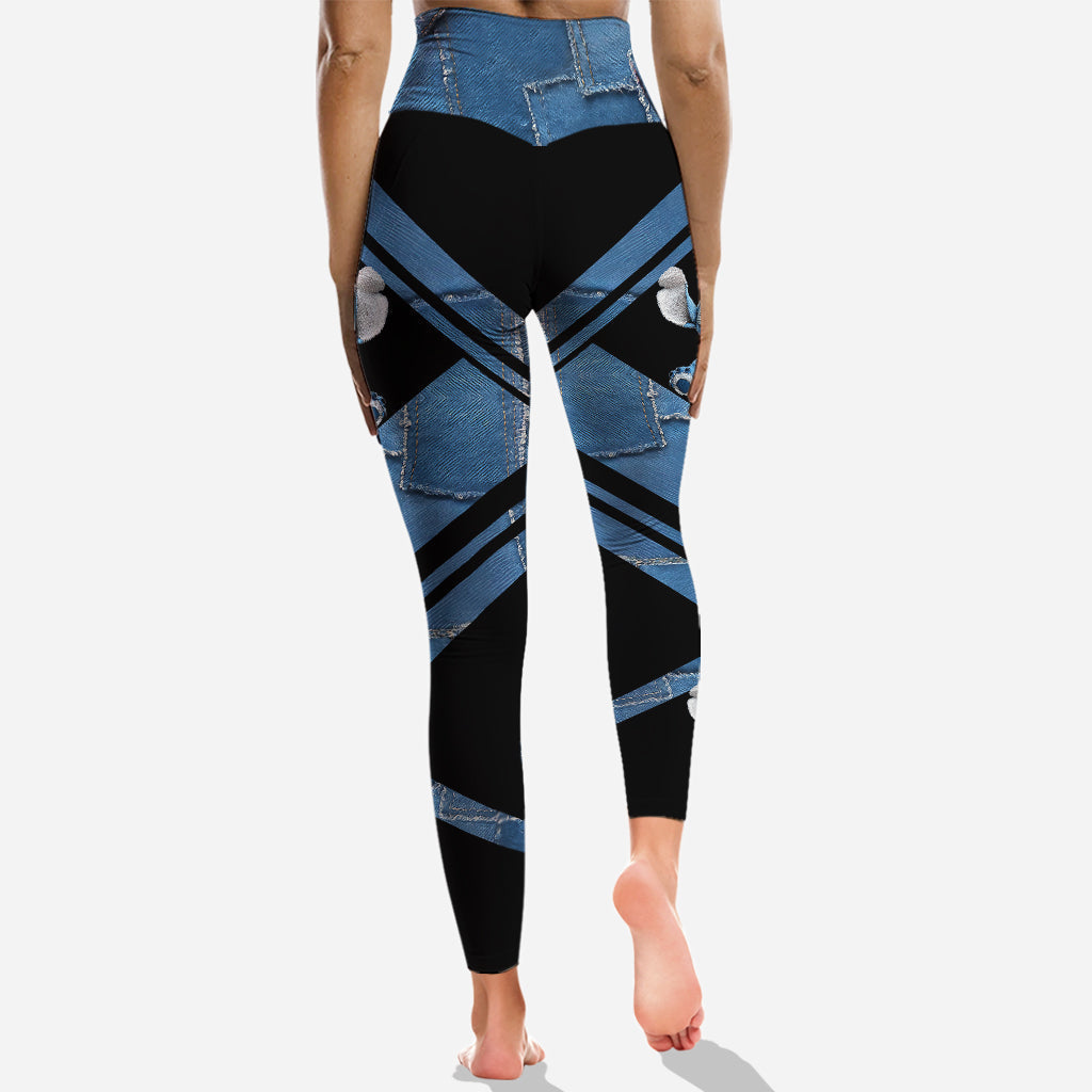 Personalized Ohana Hoodie and Leggings Set for Family Gift