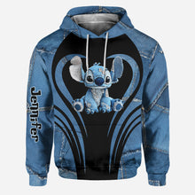 Load image into Gallery viewer, Personalized Ohana Hoodie and Leggings Set for Family Gift

